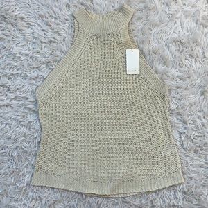 Tank sweater, NWT lovemarks